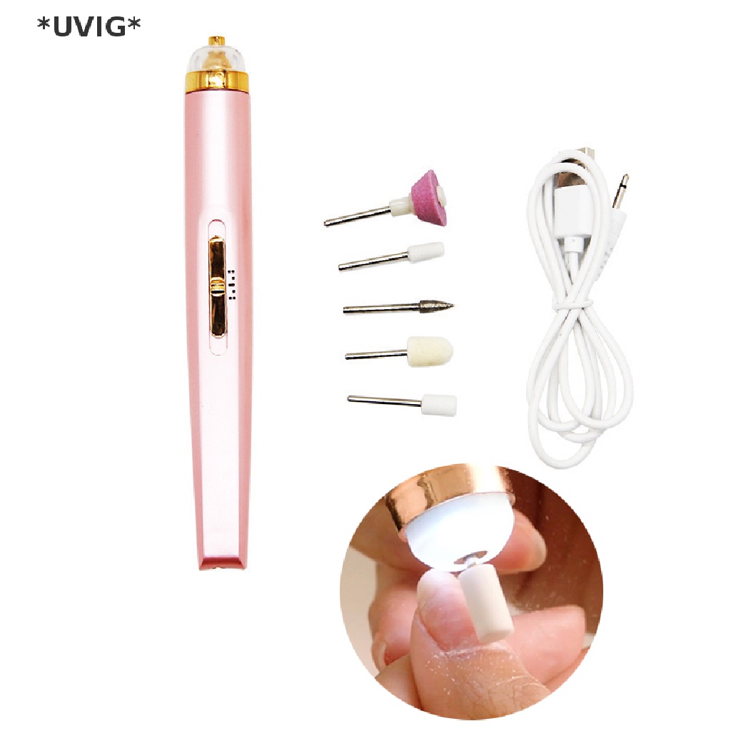 [[UVIG]] Manicure Machine Set Electric Nail Drill Machine Cordless for Manicure Pedicure [Hot Sell]