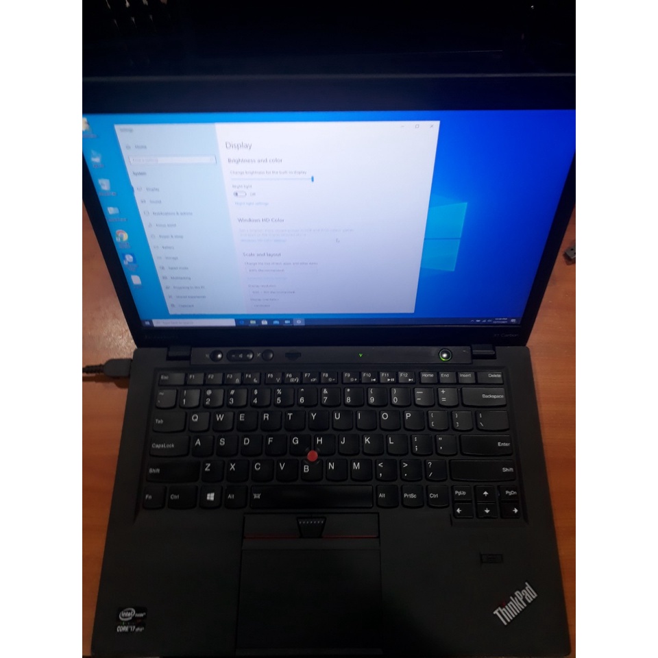 Lenovo ThinkPad X1 Carbon 1st Gen - Core I7 - Win10 Pro, Laptop học online hoặc làm văn phòng.