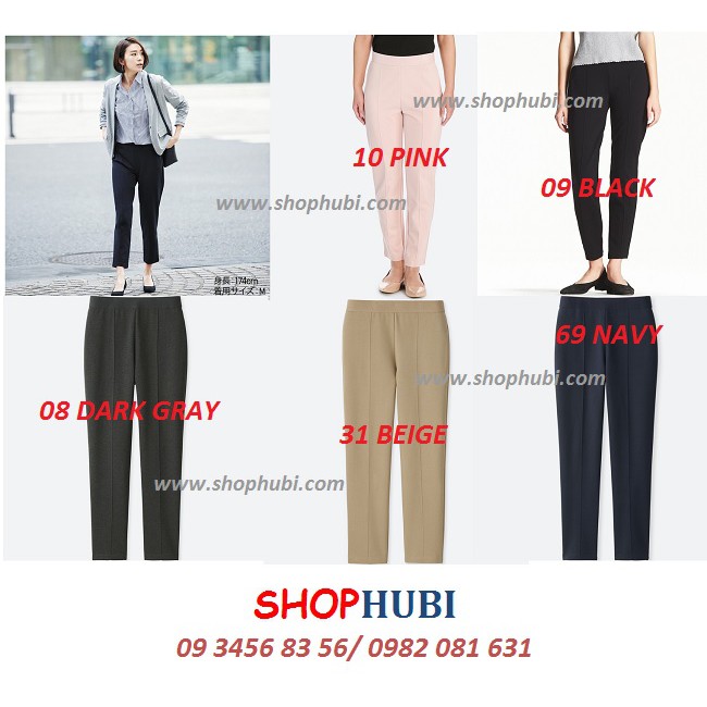 Quần tregging cạp chun Uniqlo Nhật 2018