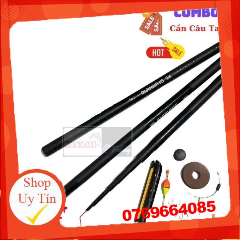 Bộ Cần Câu Tay SHIMANO HEIMUSHR Giá Rẻ, Cần Câu Đài Đủ Size cần câu tay dạng rút sợi Cacbon -Đ𝗢̂̀ 𝗖𝗔̂𝗨 𝟳𝟭𝟲