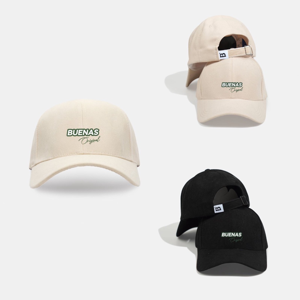 Mũ lưỡi trai thêu BUENAS chất canvas cao cấp form unisex nam nữ học sinh BL01