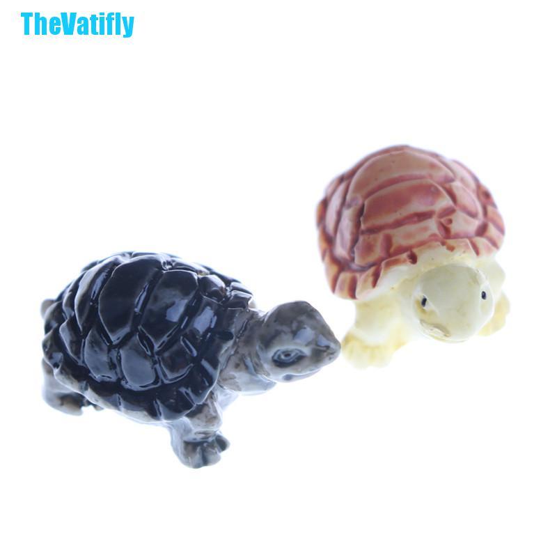 Bộ 10 chú rùa mini dùng trang trí bonsai/ tiểu cảnh