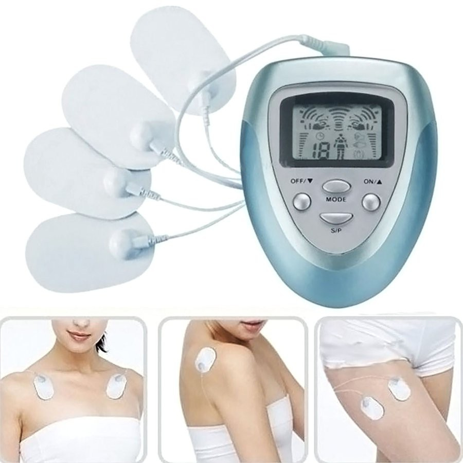Bộ máy mát xa xung điện tử tần số thấp kích thích cơ thần kinh cải thiện sức khỏe tiện dụng