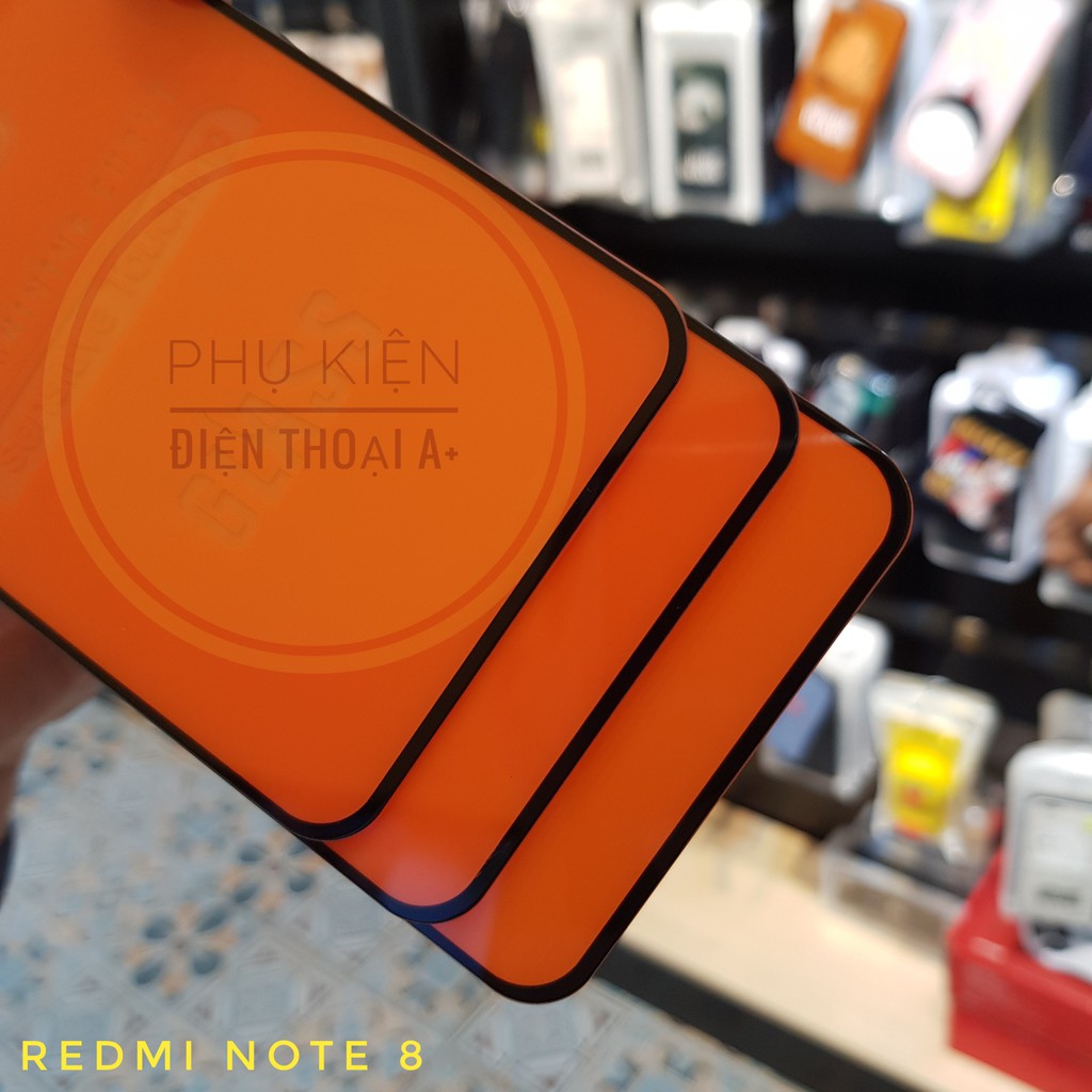 Kính Cường lực Xiaomi Redmi Note 9/ Redmi10X, Note 9S, Note 8/ 8 PRO Full Màn Hình Siêu Bền