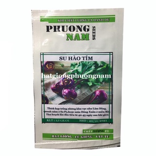 0.5GR - HẠT GIỐNG SU HÀO TÍM
