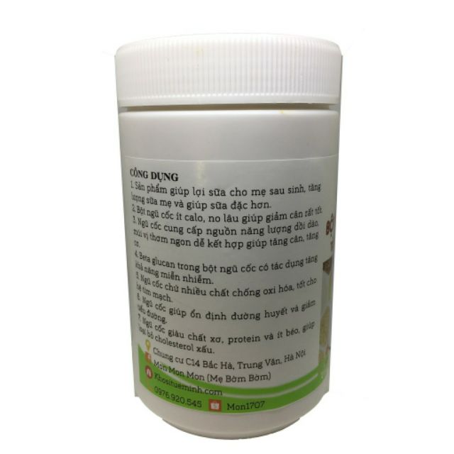 1kg= 2 hộp bột ngũ cốc dinh dưỡng tăng cân, giảm cân, lợi sữa