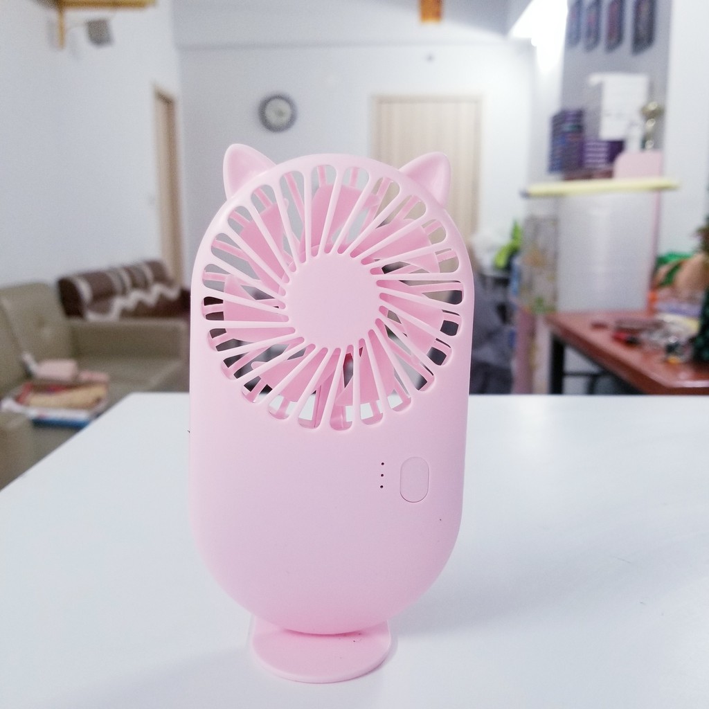 Quạt Cầm Tay Hình Thú Cưng ( Quạt Mini Thú Cưng ) – 3 Cấp Độ Gió , Pin Dùng 5h Liên Tục | BigBuy360 - bigbuy360.vn