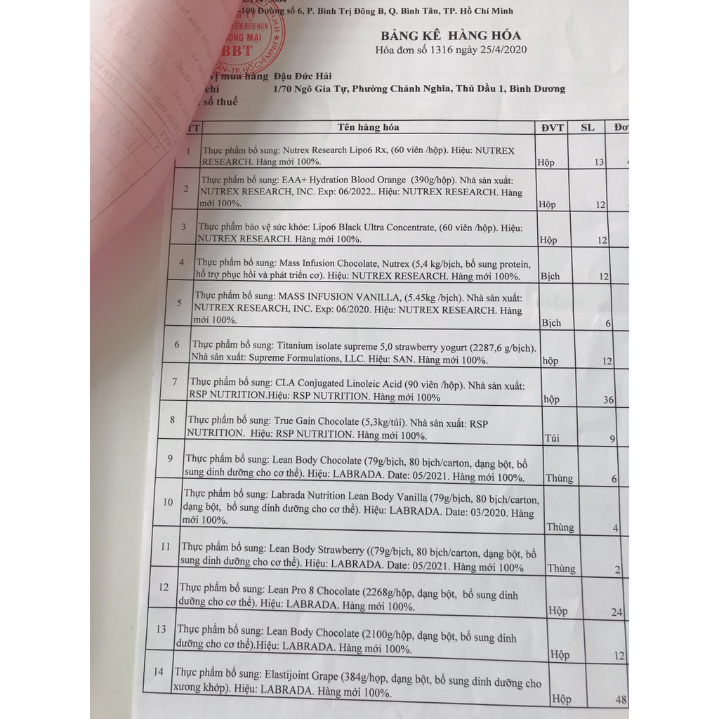 Labrada Lean Body Gói, Sữa Thay Thế Bữa Ăn, 40g Protein, 8G Chất Béo Tốt & Chất Xơ, 21 Vitamin Khoáng Chất