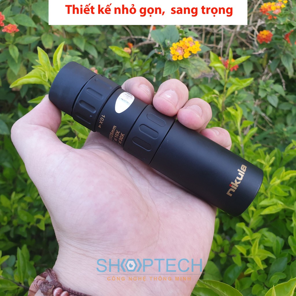Ống nhòm Nhật 1 mắt Nikula 10-30×25 cao cấp, giá rẻ - Ống nhòm mini du lịch, đi săn, quan sát - Chính hãng từ Nhật Bản | BigBuy360 - bigbuy360.vn