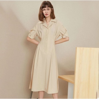 LYNO-ĐẦM SƠ MI CỔ VEST size S (Thanh lý-NEW)