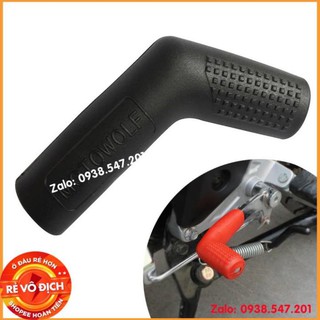 Đệm bọc cần số xe máy bảo vệ giày