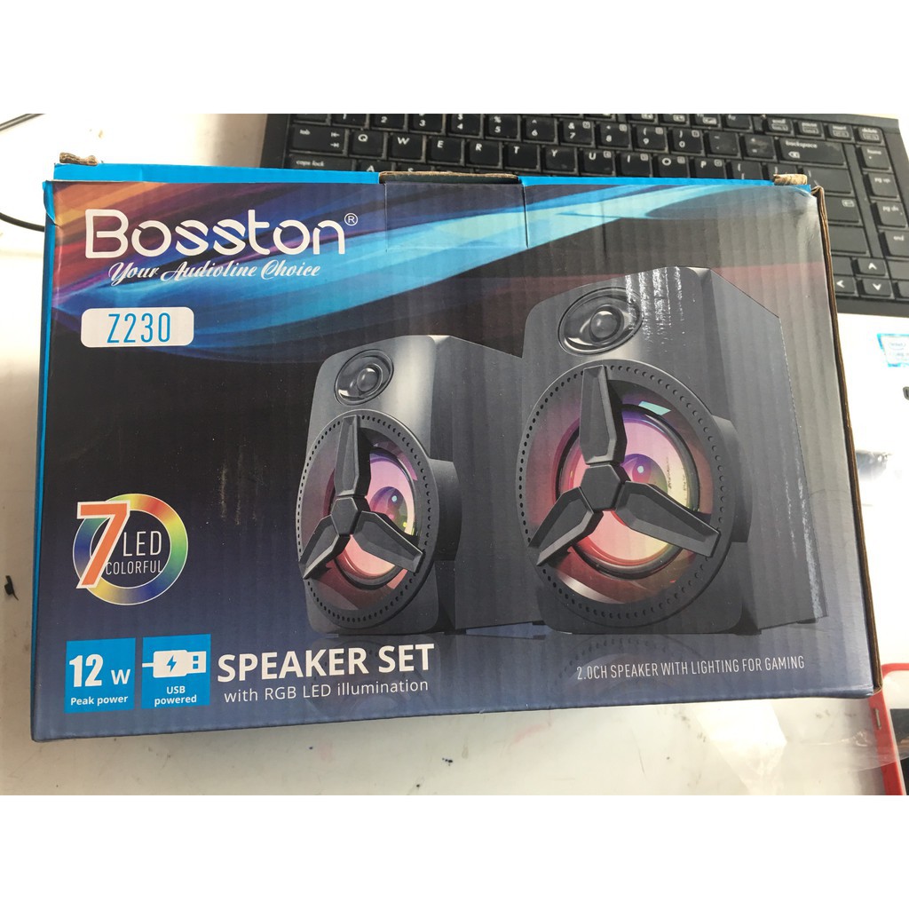 Loa Vi Tính Bosston Z230 Đèn Led RGB