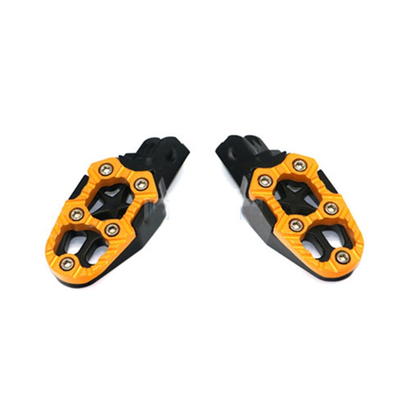 Bàn Đạp Gác Chân Bản Rộng 8mm Bằng Nhôm CNC Chống Trượt Thông Dụng Cho Xe Máy