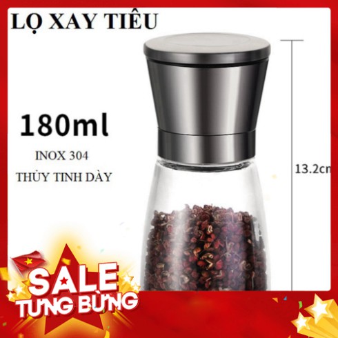 [FREE SHIP] 💥Ở ĐÂU RẺ - TÔI RẺ HƠN💥 Dụng cụ xay tiêu inox sang trọng 💥 SIÊU HOT💥