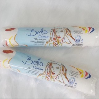 Bông Tẩy Trang Bella Duo Cotton 120 miếng