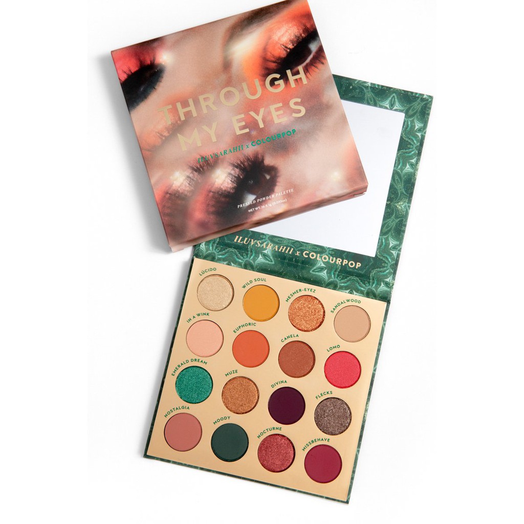 Bảng mắt Colourpop Through my eyes