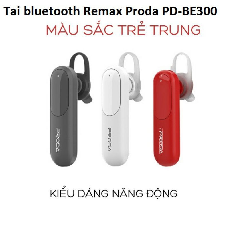 (SALE) 💥TAI NGHE BLUETOOTH REMAX 300BE🌟 (GIÁ RẺ)