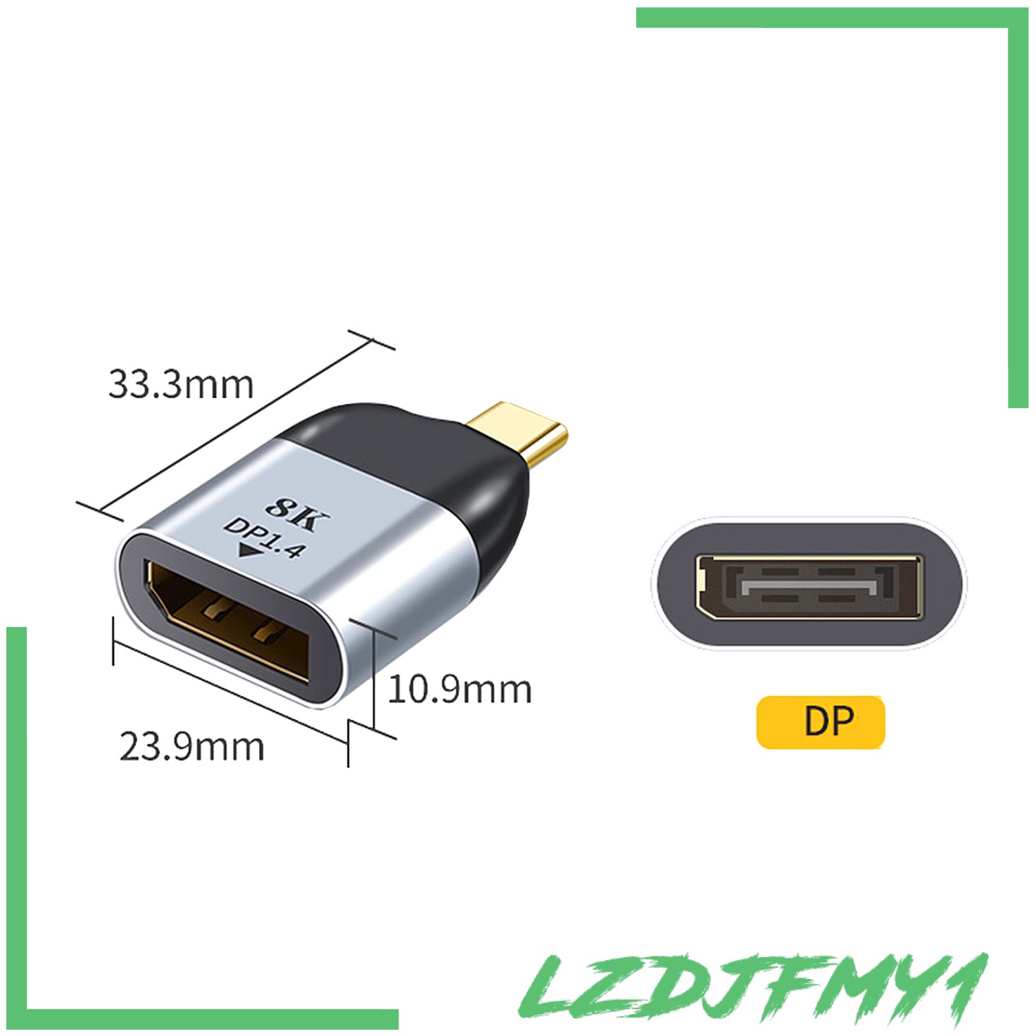 Cáp Chuyển Đổi Usb Type C Sang Displayport 8k 60hz Cho Macbook Pro | BigBuy360 - bigbuy360.vn