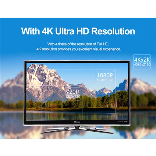 [Mã ELHACE giảm 4% đơn 300K] Cáp Type C to HDMI Unitek Y-6316, 4K x 2K - Hỗ trợ 4K/60Hz chính hãng cao cấp Unitek Y6316