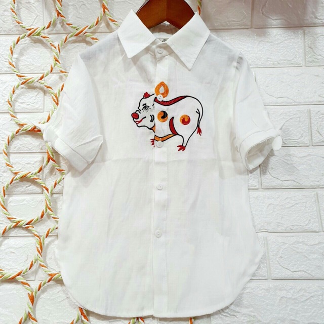 Sơ mi bé gái (6-10t)