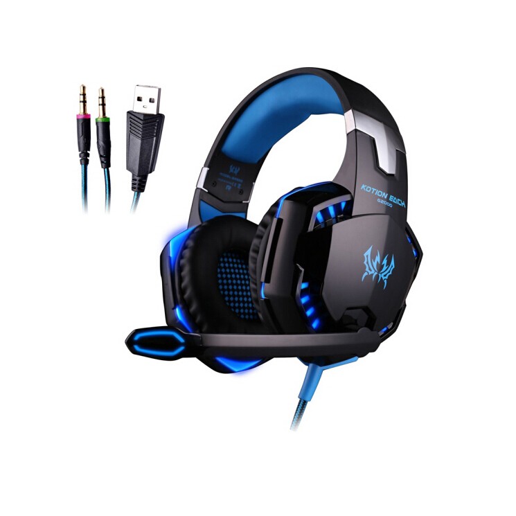 Tai nghe chơi game tích hợp micro EACH G2000 Gaming | BigBuy360 - bigbuy360.vn