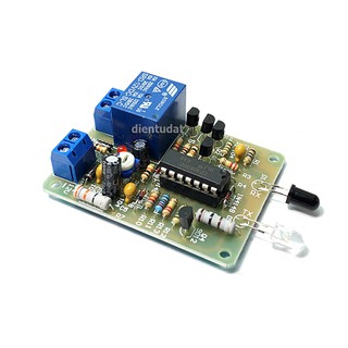 Mạch Cảm Biến Hồng Ngoại Kích Relay Trễ 12V