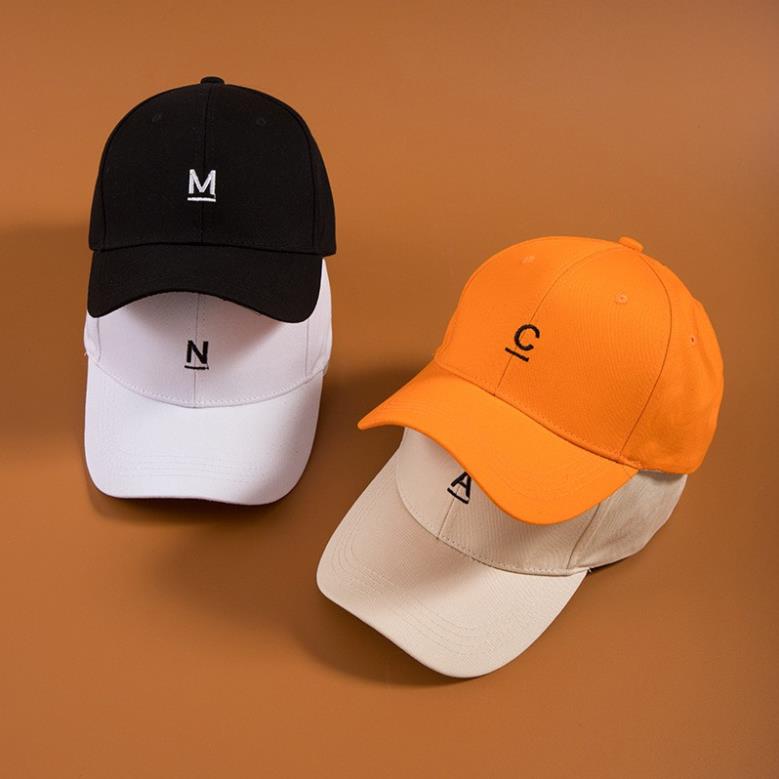 Nón Lưỡi Trai LINJW Thêu Chữ Cái Thời Trang Mùa Hè *