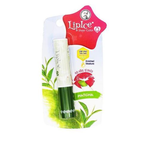 Son dưỡng môi LipIce Sheer Color Q Matcha thỏi 2.4g *