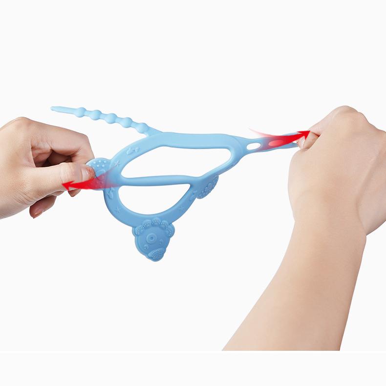 Vòng Tay / Gặm nướu Silicone an toàn Không Chứa BPA Cho Bé Đang Mọc Răng