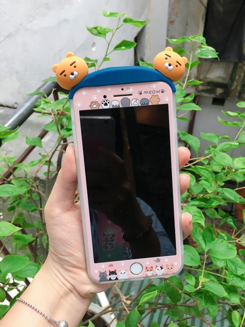 Ốp lưng Silicon thú nổi hai đầu | BigBuy360 - bigbuy360.vn