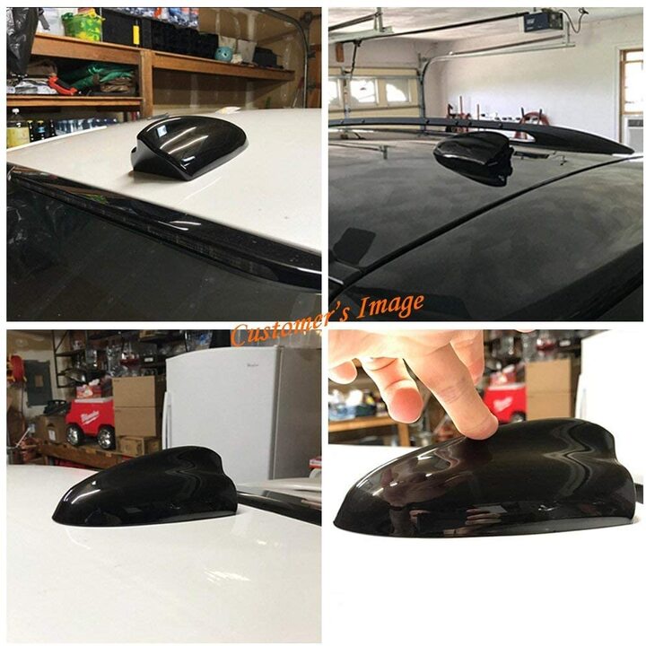 Ăng teng vây cá mập gắn trần xe hơi thu sóng radio FM / AM, Car SUV Shark Fin Roofs Antenna Radio