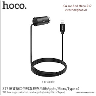 Sạc xe hơi Hoco Z17
