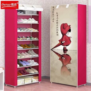 Tủ Giày 10 Tầng 3D