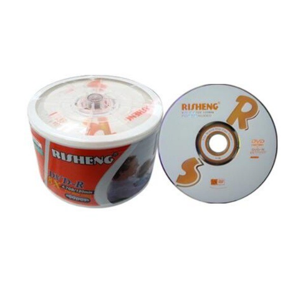 Đĩa trắng DVD RISHENG 1 Hộp 50 CÁI 4.7G full BOX