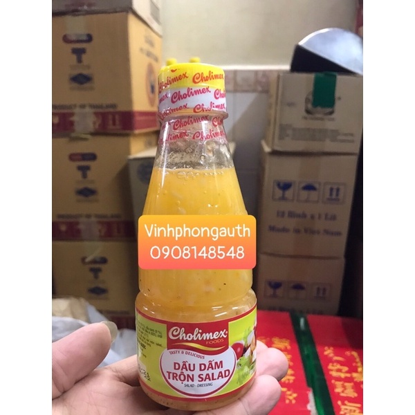 Dầu dấm trộn Salad Cholimex chai 270g