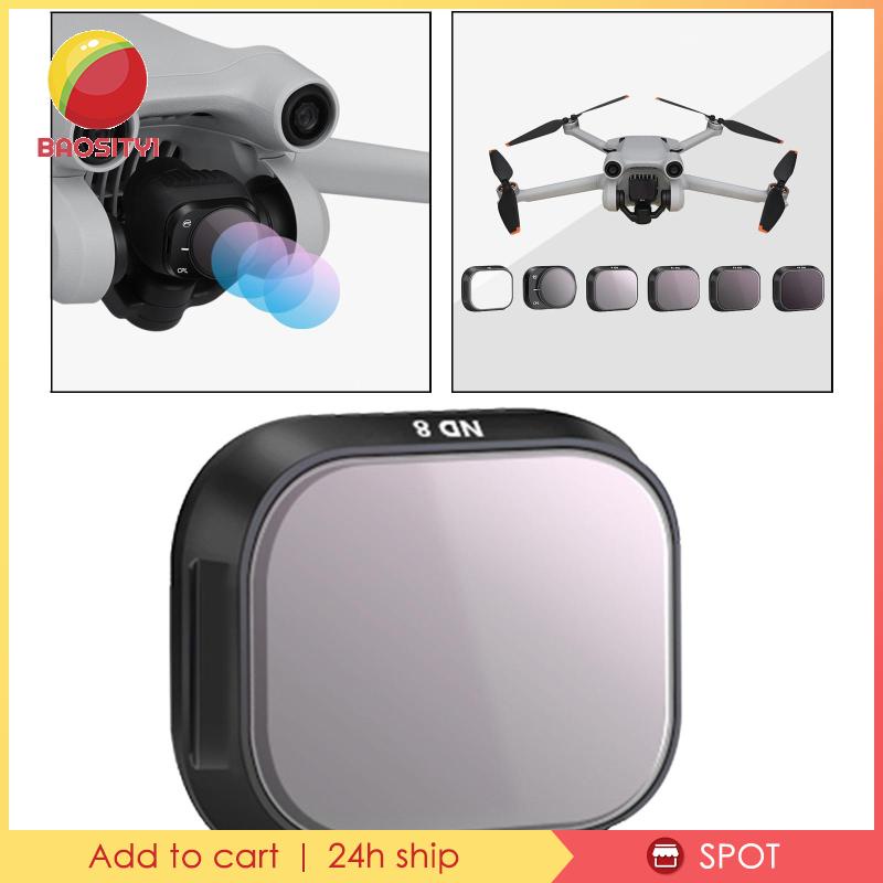 Bộ Lọc Ống Kính Máy Ảnh 64 / 8 / 16 / 32 Chống Nước Cho DJI Mini 3 Pro