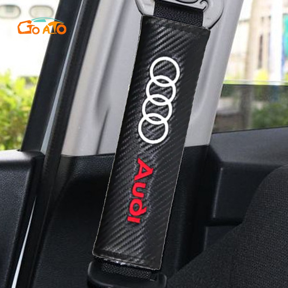 GTIOATO Sợi Carbon DâY Đai An ToàN Ô Tô CàI DâY An ToàN Ô Tô BọC DâY An ToàN Xe HơI Phụ KiệN Ô Tô Trang Trí Oto Phụ KiệN BêN Trong Ô Tô Cho Audi TT R8 Q5 Q7 RS7 A7 A8 A5 A4 Q8 A6 A3 RS5 Q2 Q3
