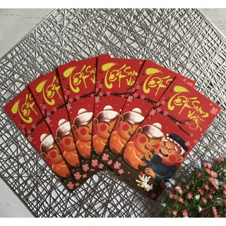 Bộ 6 bao lì xì Tết sum vầy