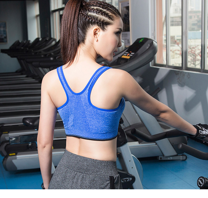 Áo Ngực Thể Thao Không Đường May Có Đệm Nâng Ngực Plus Size Cho Nữ