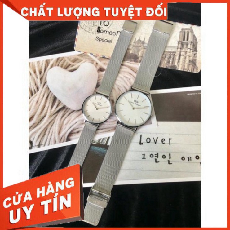 Đồng hồ DW dây lưới thép nam nữ trẻ trung sang trọng - Bảo hành 12 tháng | BigBuy360 - bigbuy360.vn