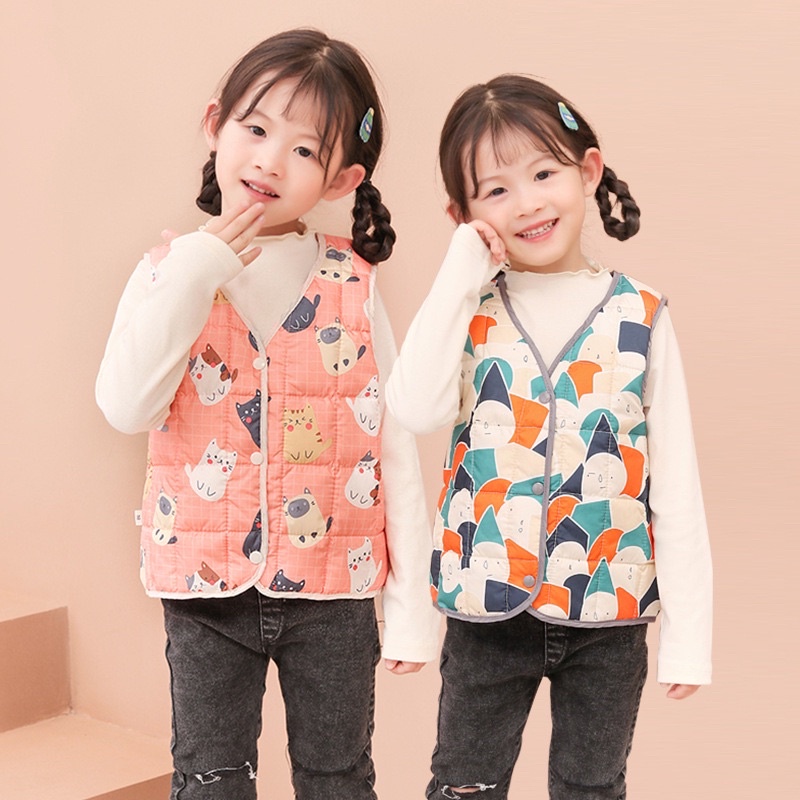 Áo gile phao cho bé Quảng châu
