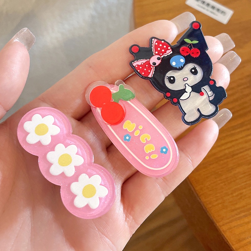 [SET 3]Kẹp tóc nhiều hoạt hình nhiều kiểu dễ thương cho bé S3K