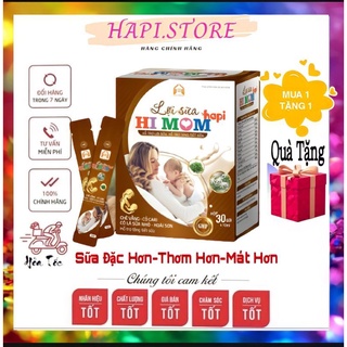 Lợi sữa hi mom hapi - hỗ trợ tăng tiết sữa - giảm nguy cơ tắc tuyến sữa - sữa thơm đặc mát hơn