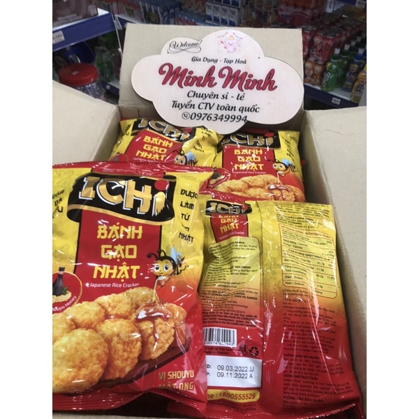 Bánh gạo ichi nhật 180g