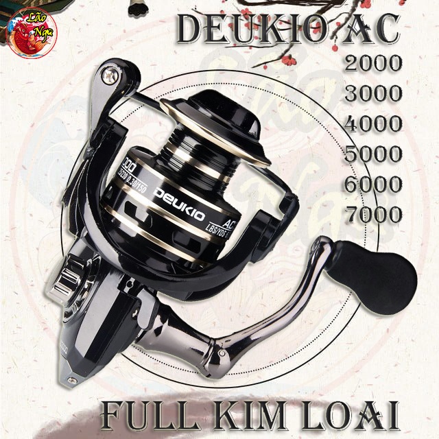 {Chính Hãng} Máy Câu Cá Máy Câu Deukio AC , Máy AC, Máy Câu Cao Cấp Cam Kết Chính Hãng Chất Lượng - Lão Ngư Fishing