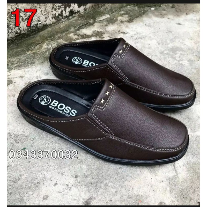 Dép sapo nam mẩu mới, phom đẹp, mã SP17, size từ 38-43, màu nâu sang trọng lịch lãm