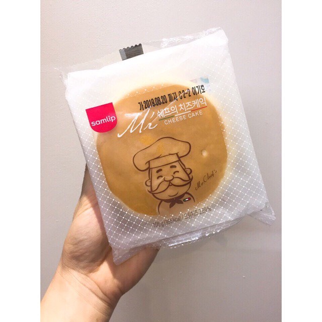 Bánh phô mai ông già Mr.Chef Samlip Hàn Quốc 95g