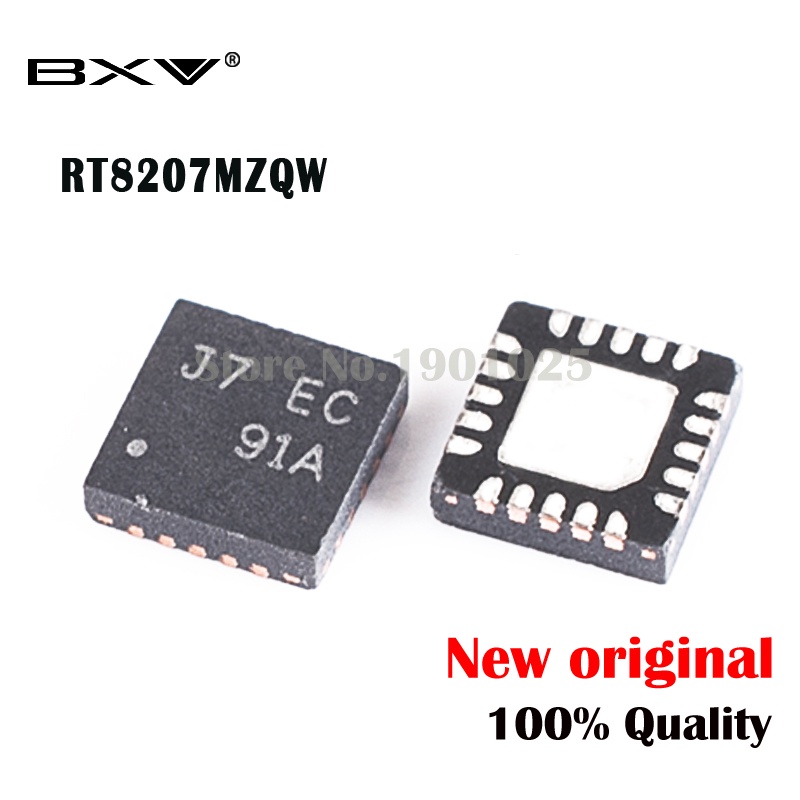Bộ 5 Linh Kiện Điện Tử RT8207MZQW QFN-20 RT8207M (J7 = FA,J7 = Ff7 FF..)