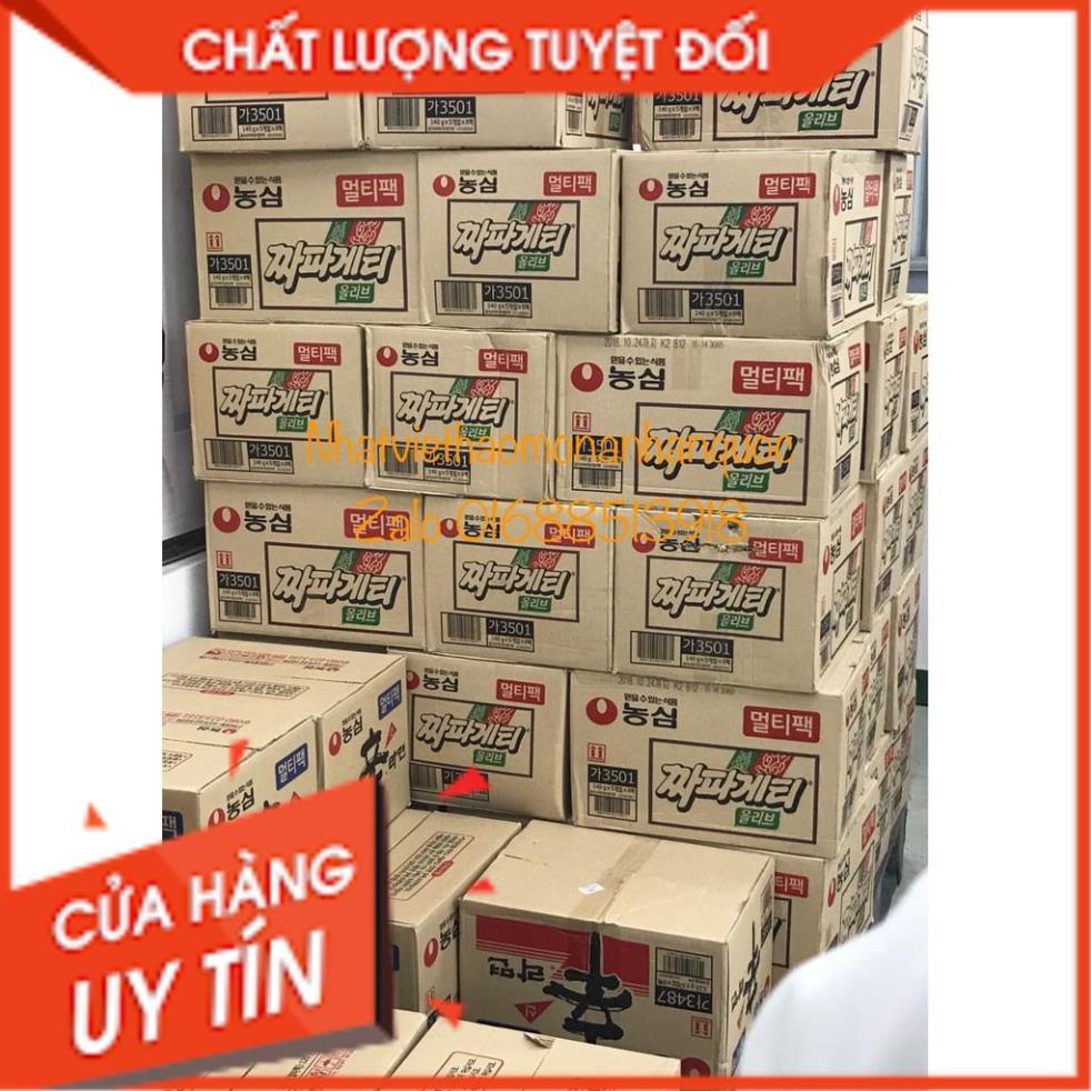 GIÁ NHÀ HÀNG > 1 thùng  Mỳ Tương Đen Chapagetti 140g