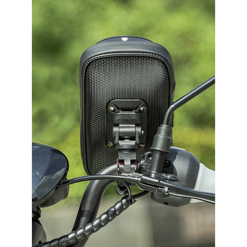 Rockbros Túi Đựng Máy Tính Bảng 6.2 inch 360 Độ Cho Xe Đạp° Túi Đựng Điện Thoại Màn Hình Cảm Ứng Xoay Được Kèm Tấm Chắn Nắng Cho Xe Máy